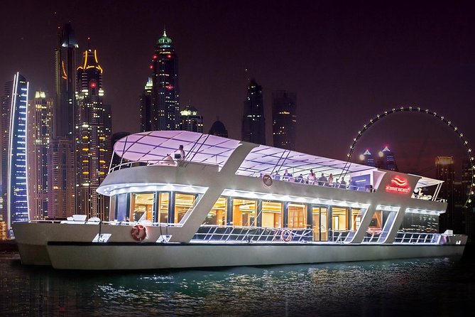 Nighttime Activities in Dubai: Dubai Marina Dinner Cruise